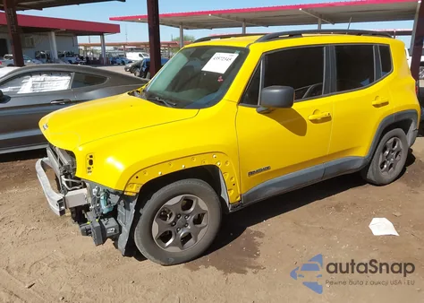 2017 Jeep Renegade Sport Fwd from USA, damaged, VIN ZACCJAAB7HPE48578